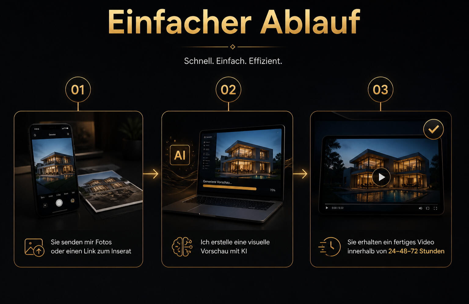 KI-generierte Immobilienvisualisierung von VimmoAI